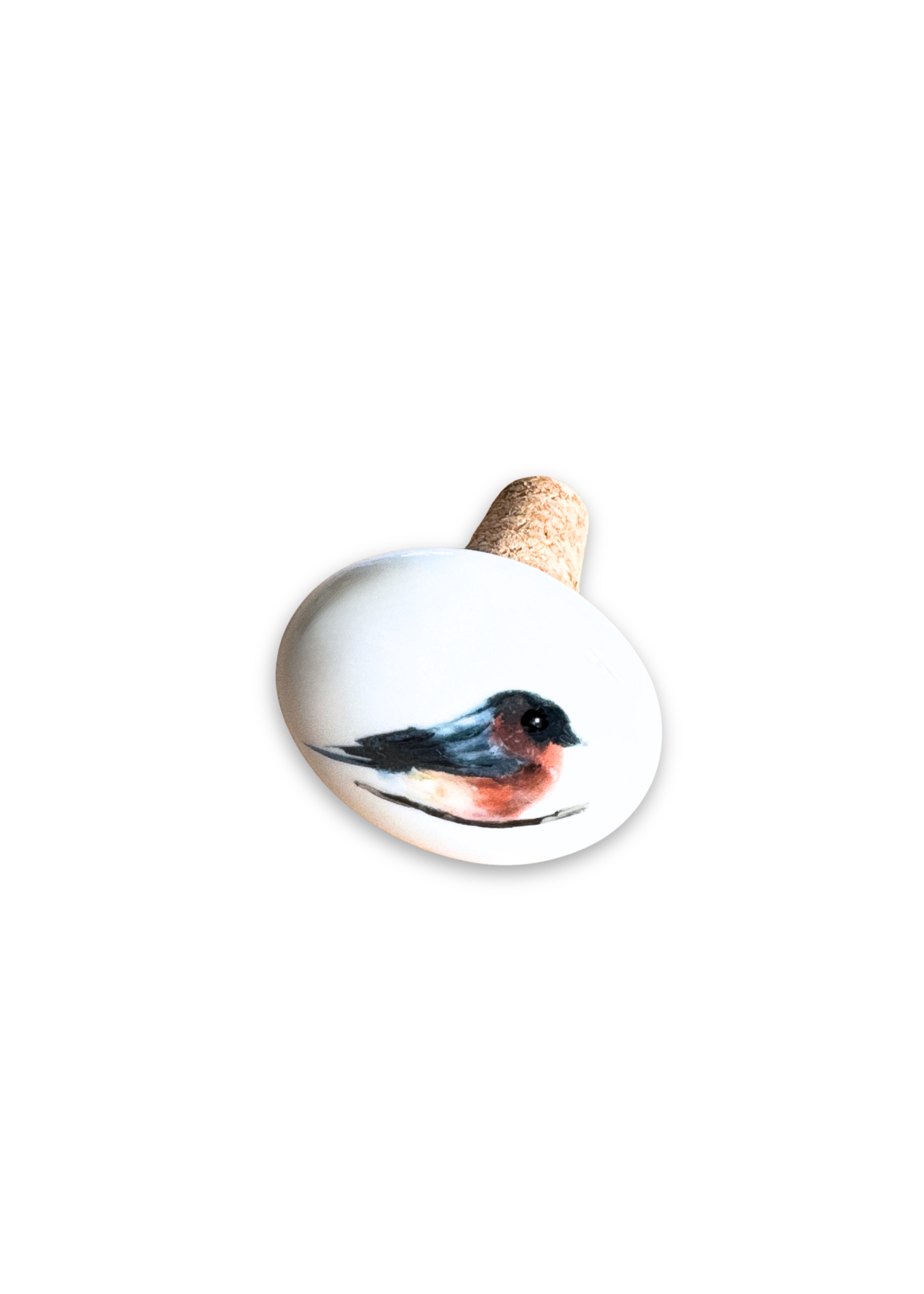 Bird Porcelain Ceramic Wine Cork Stopper Barware