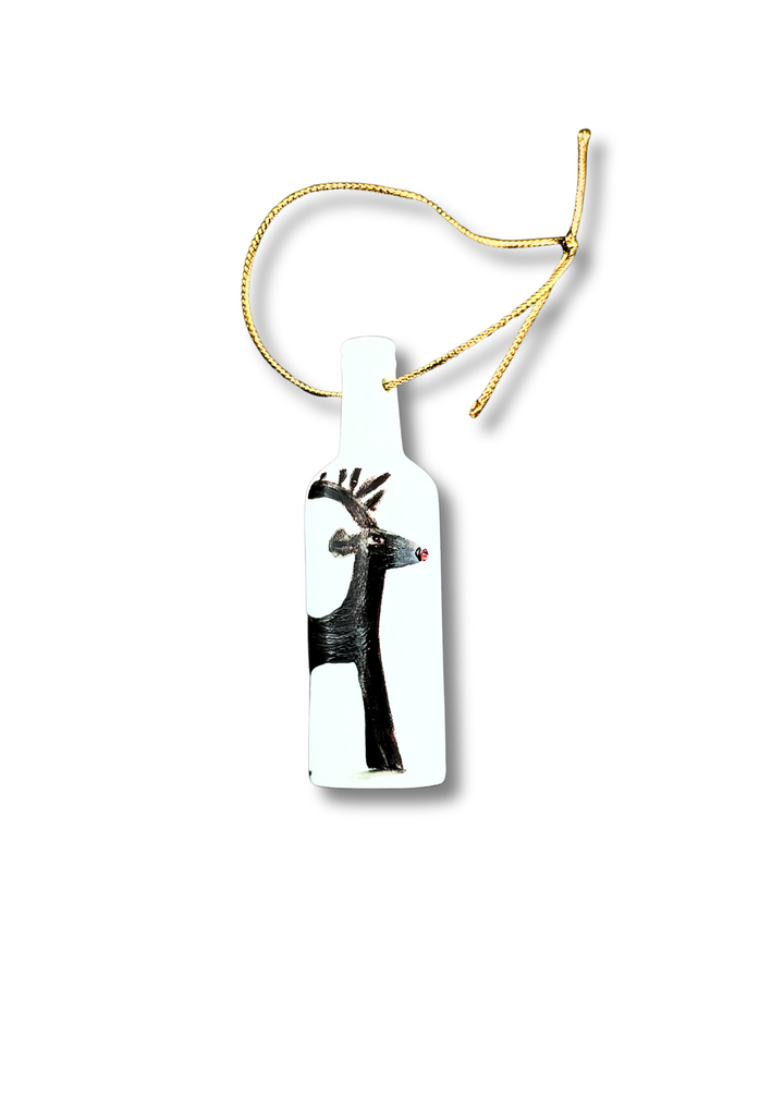 Reindeer Bottle Ornament