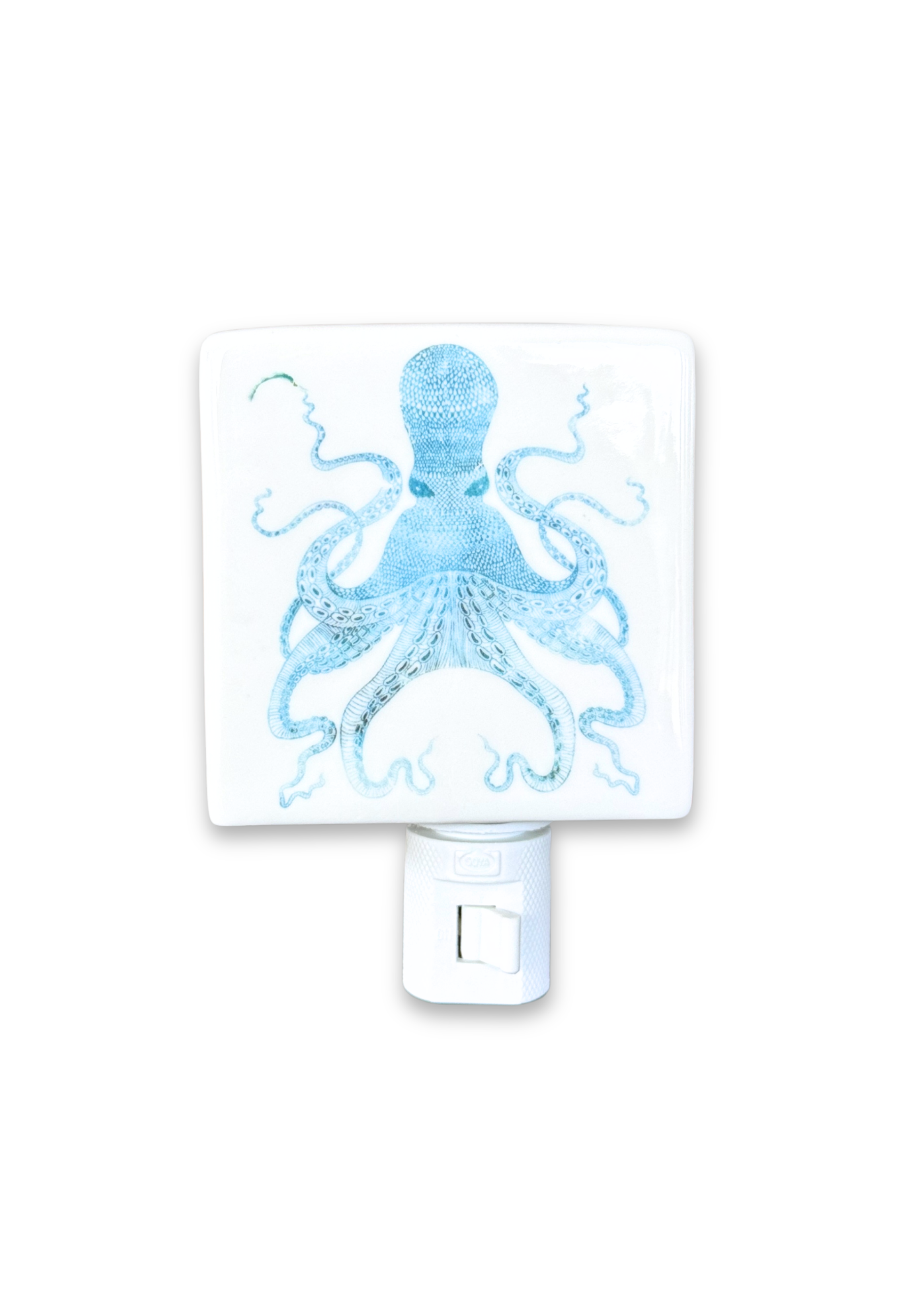Coastal Octopus Porcelain Nightlight