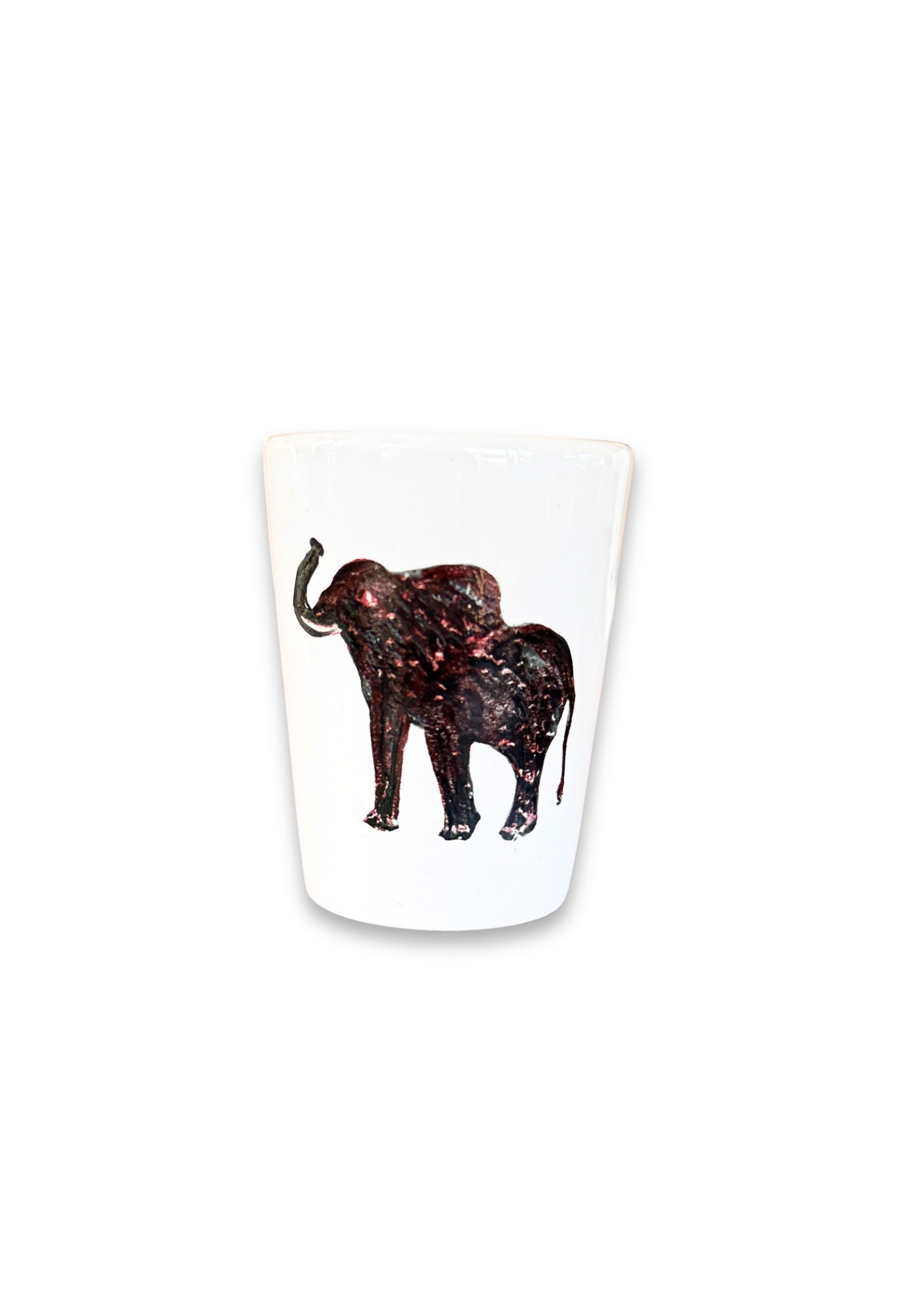 Alabama Elephant Ceramic Shot Glass – 2.9 oz