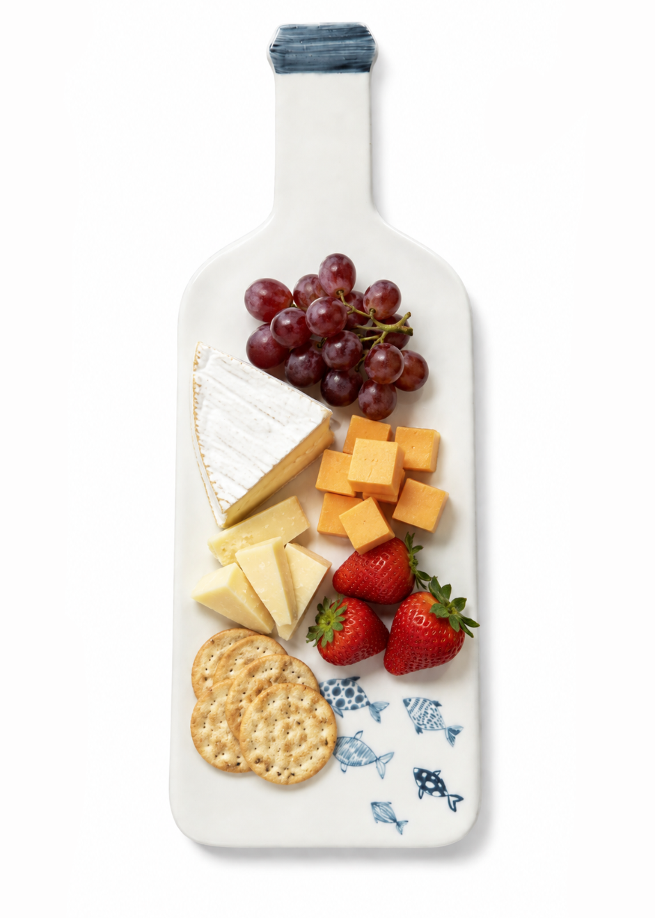 Coastal Fish Porcelain Cheese Board