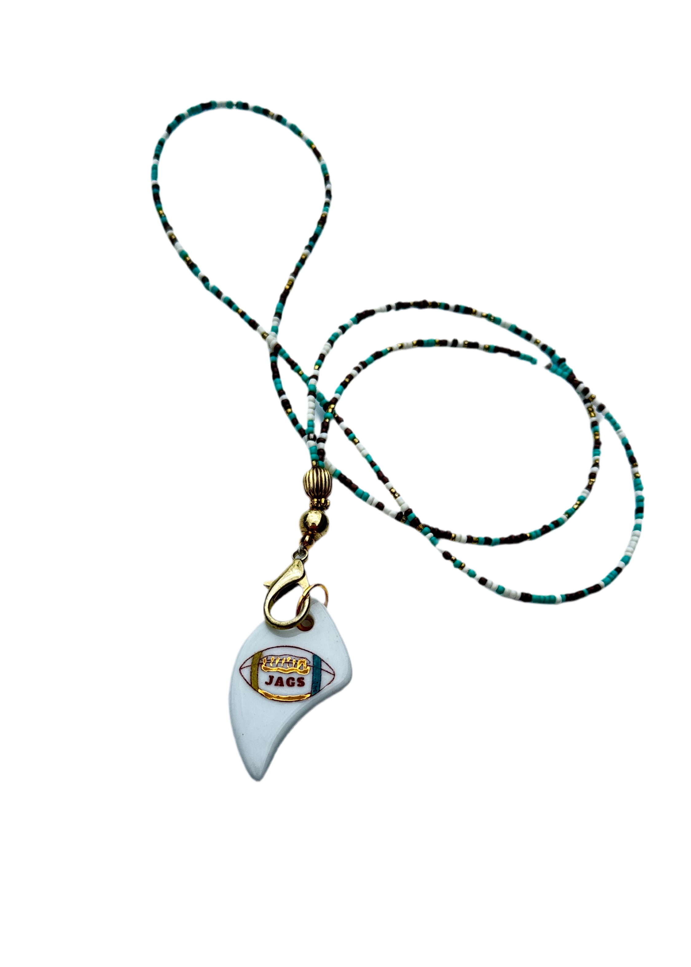 Jaguar Game Day Double Wrap Necklace – Mascot Jewelry