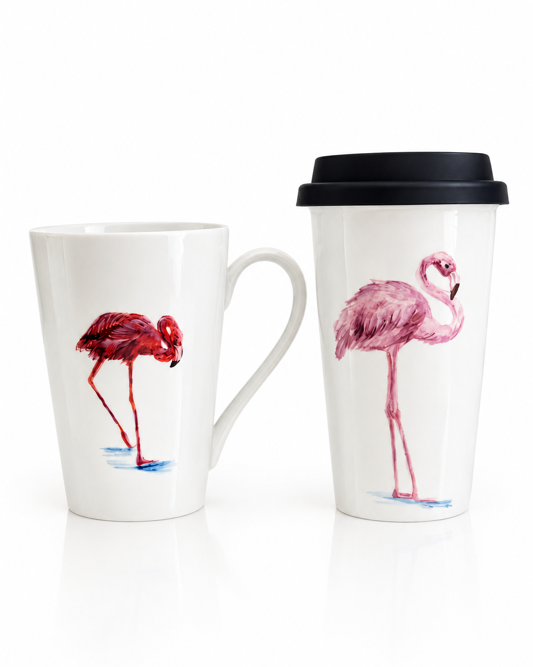 Mug Coastal Flamingo Gift Bundle