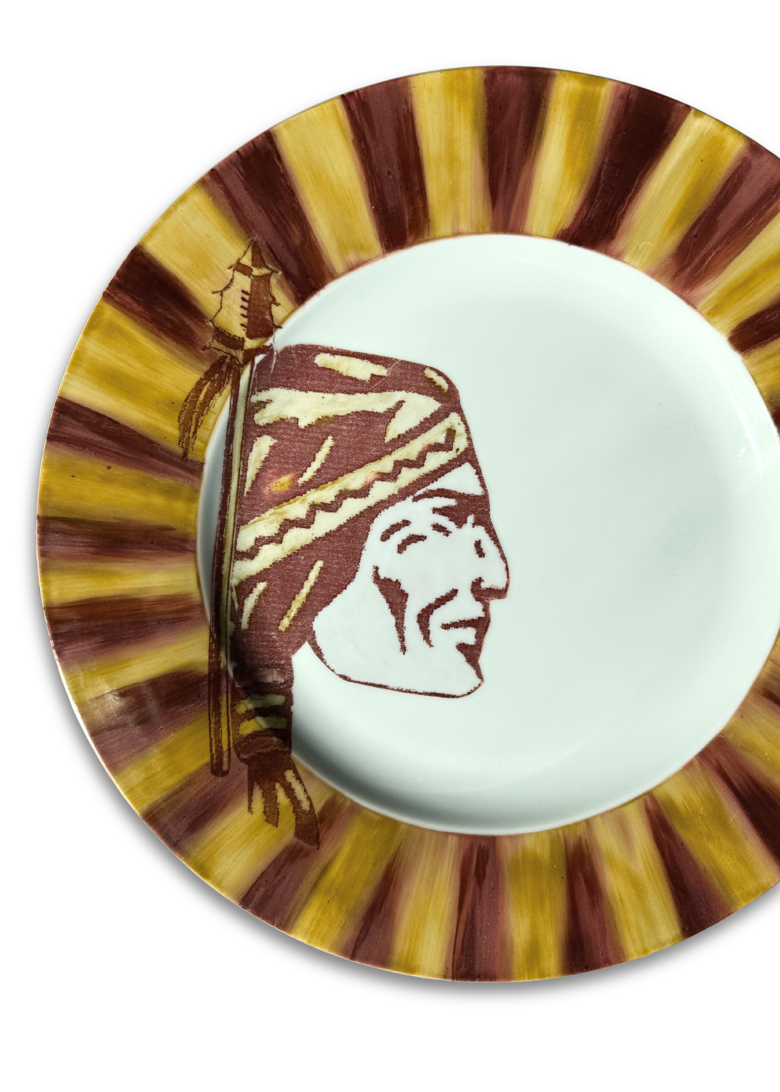 FSU Seminoles Game Day Round Serving Platter