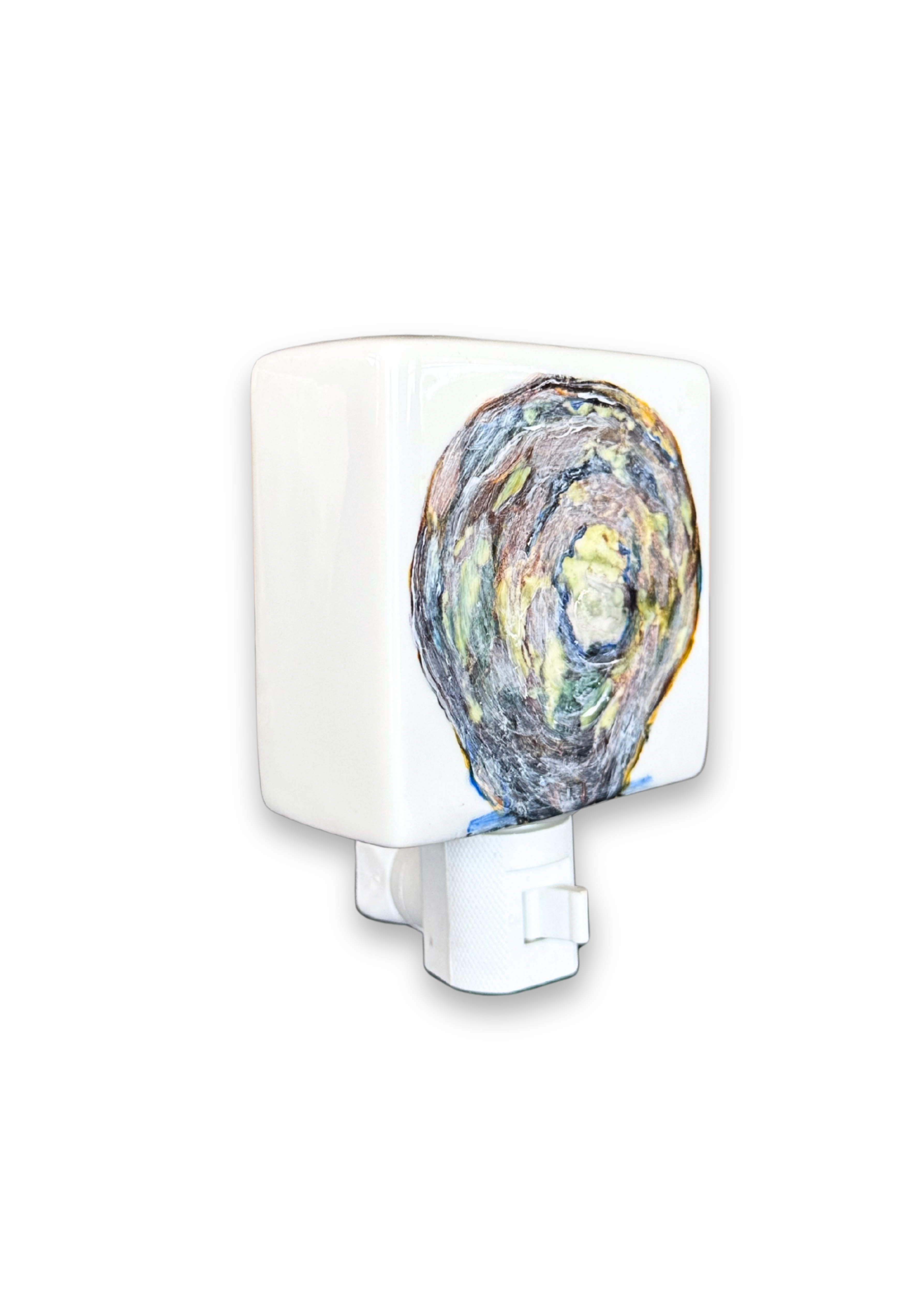 Oyster Shell Porcelain Night Light