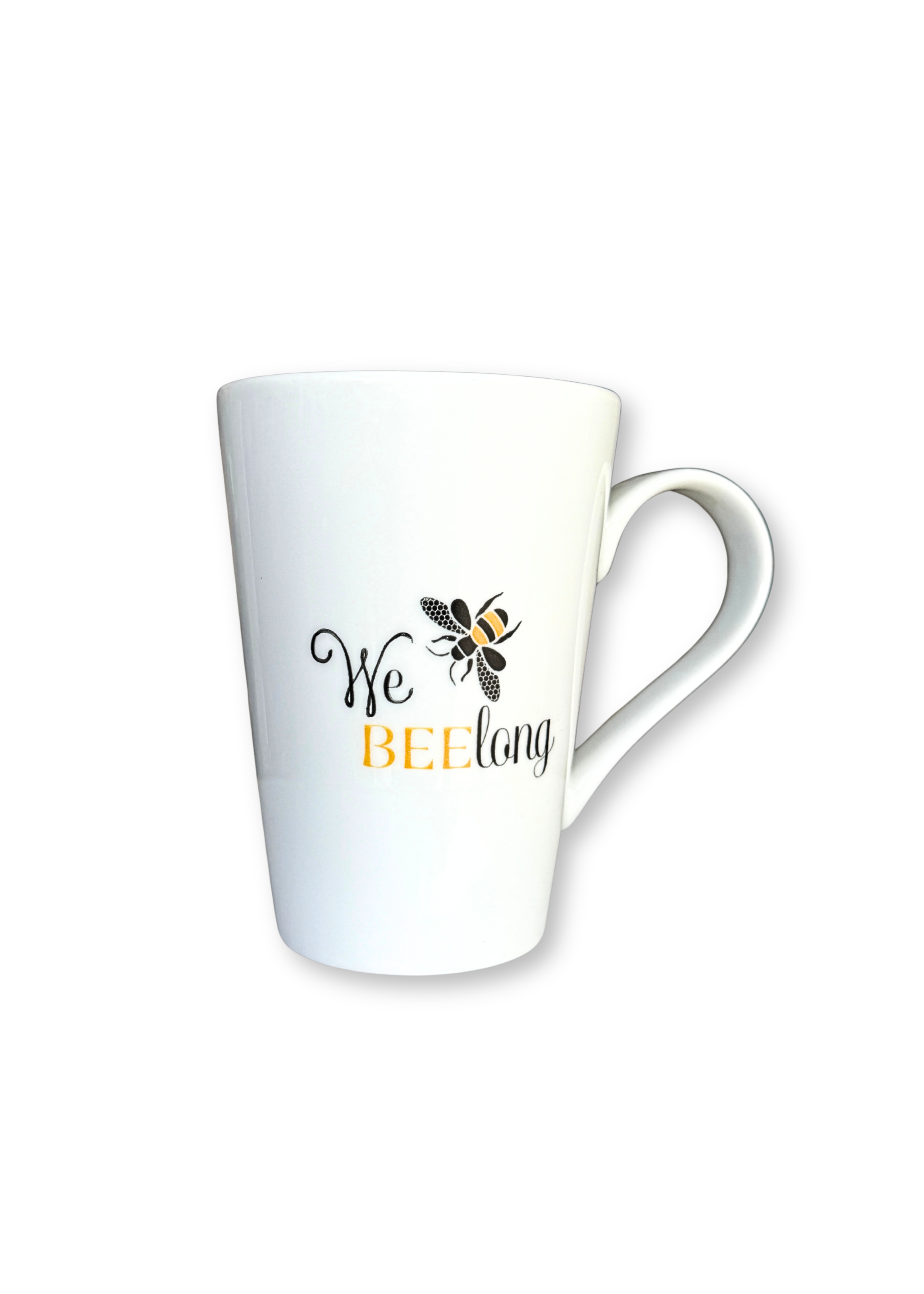 Bee Coffee Tea Porcelain Mug Cup