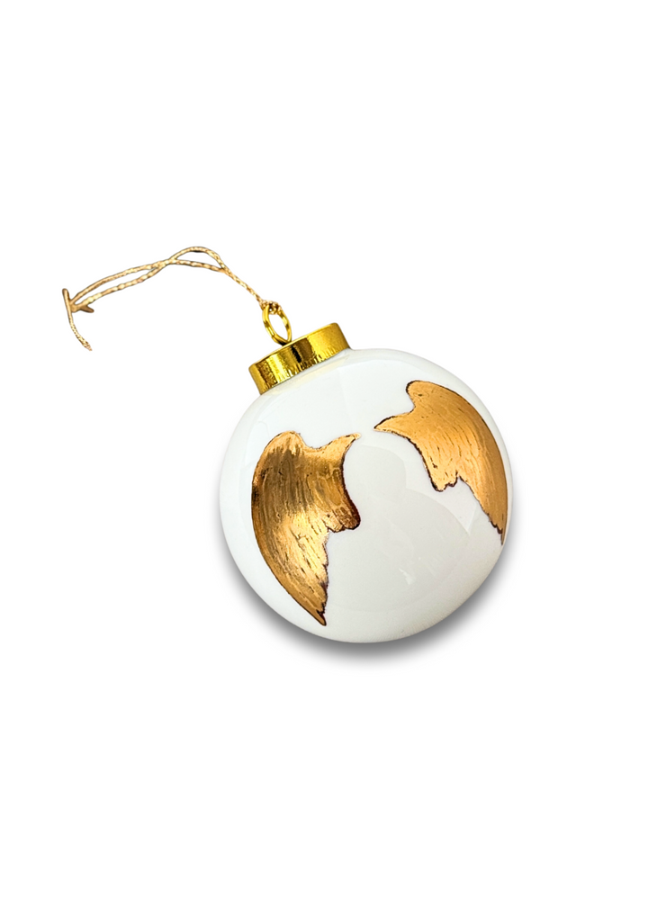 Angel Wings Ball Ornament