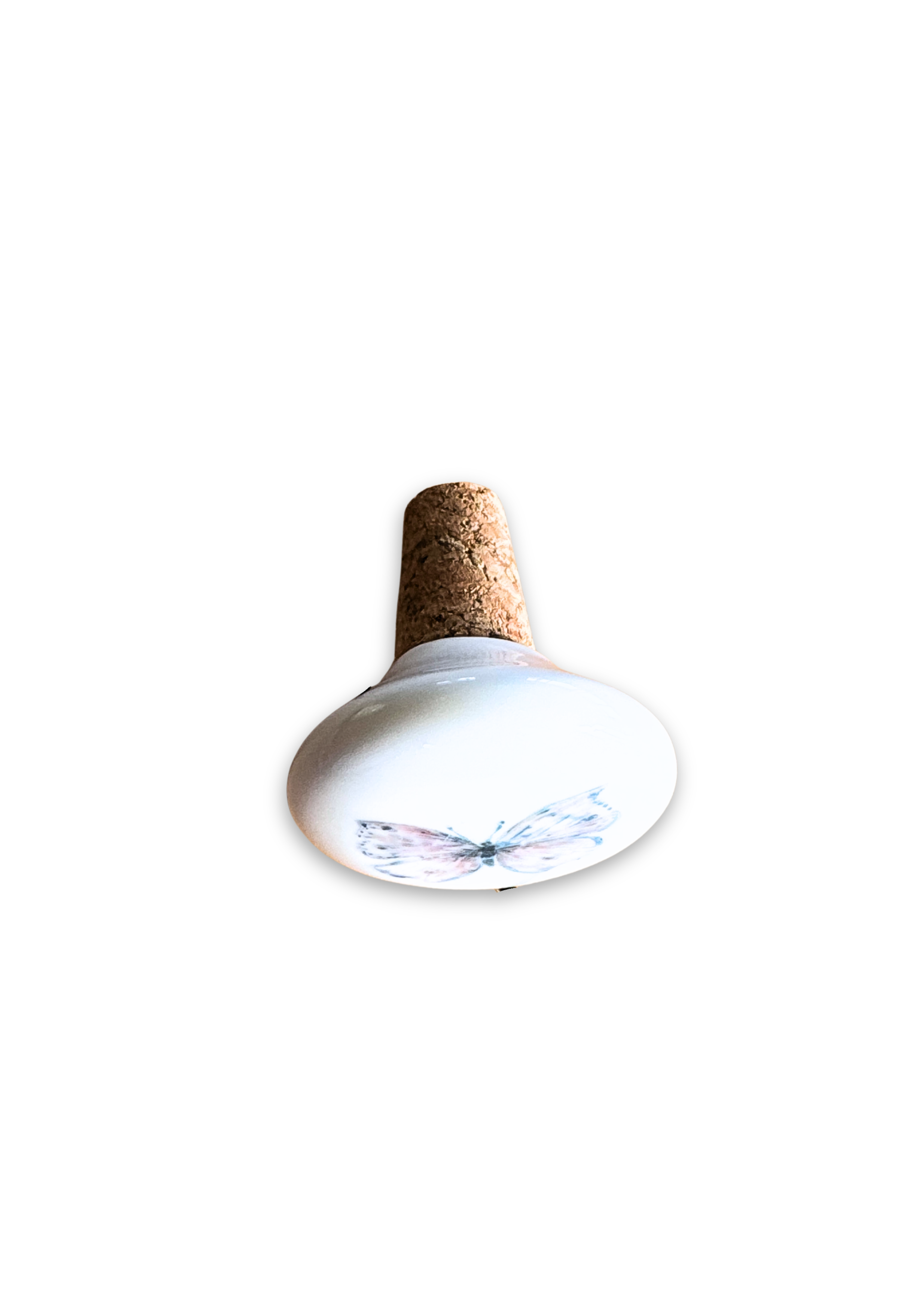 Butterfly Porcelain Wine Cork Stopper