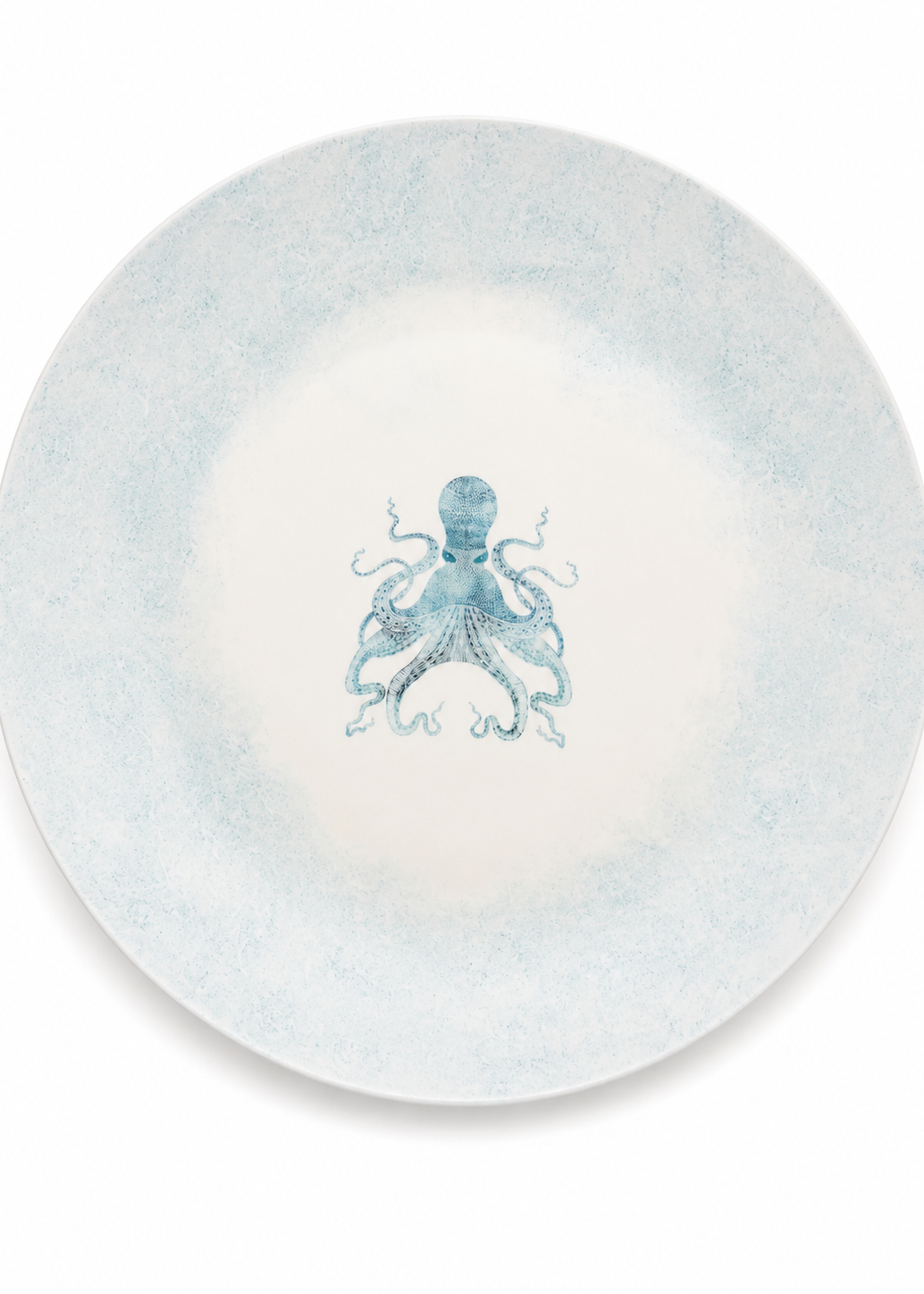 Coastal Octopus Porcelain Dinner Plate