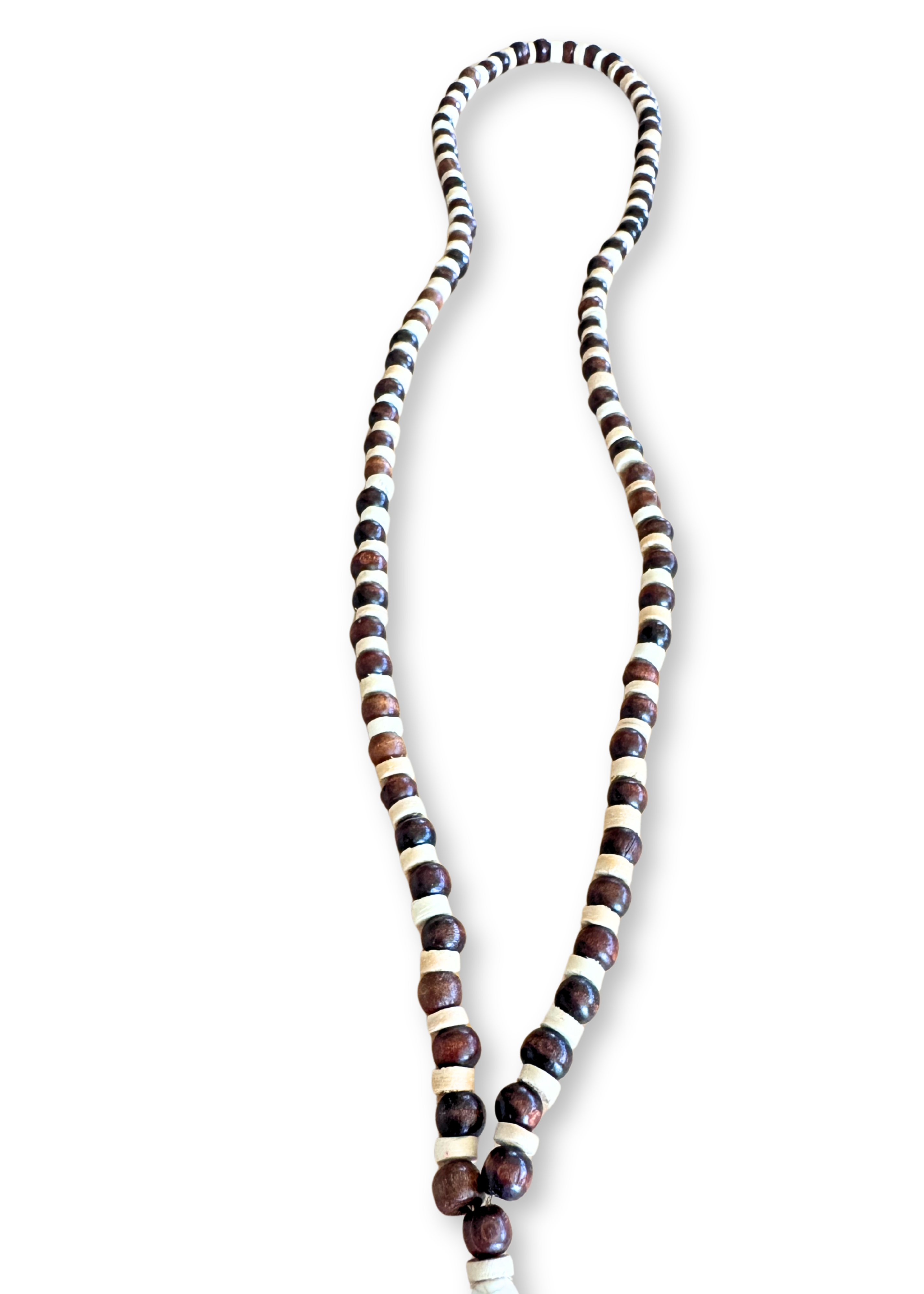 Horse Porcelain Pendant Beaded Necklace