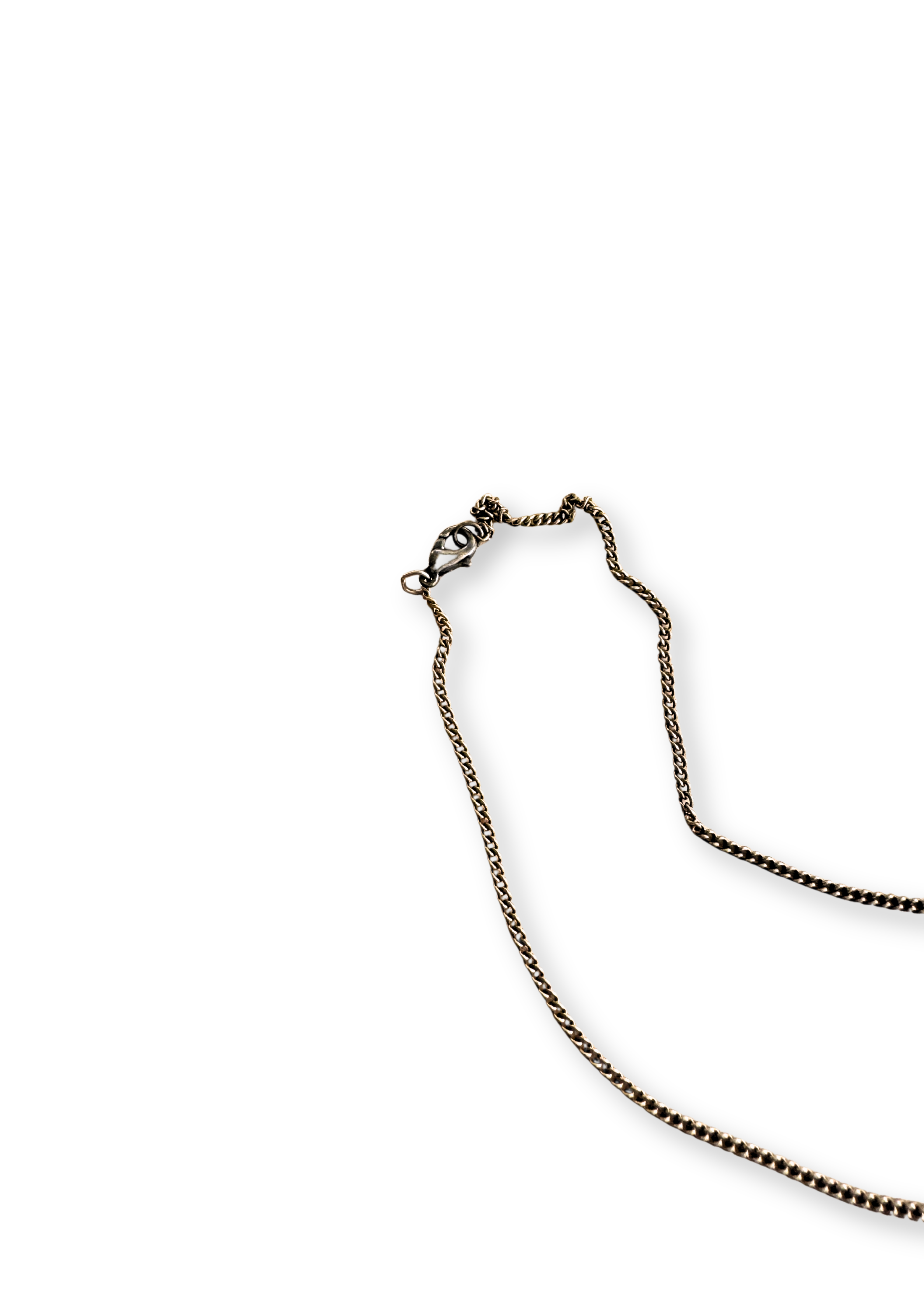 Feather Porcelain Pendant Necklace