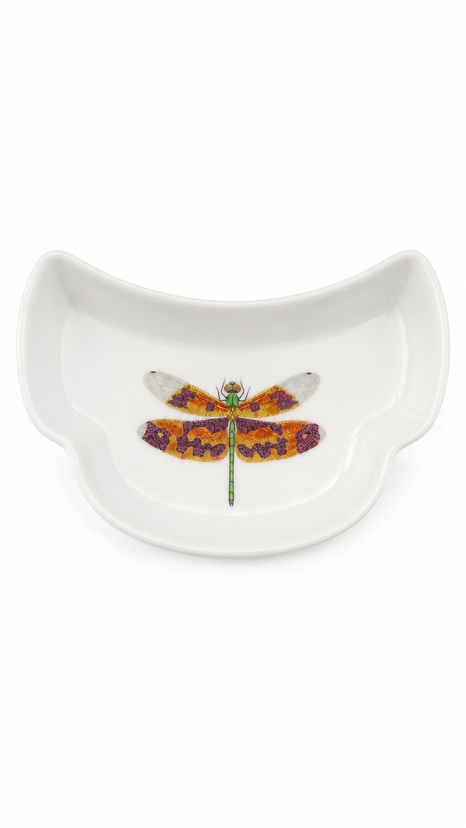 Dragonfly Porcelain Sponge Holder Tray – Coastal Kitchen Sink Organizer