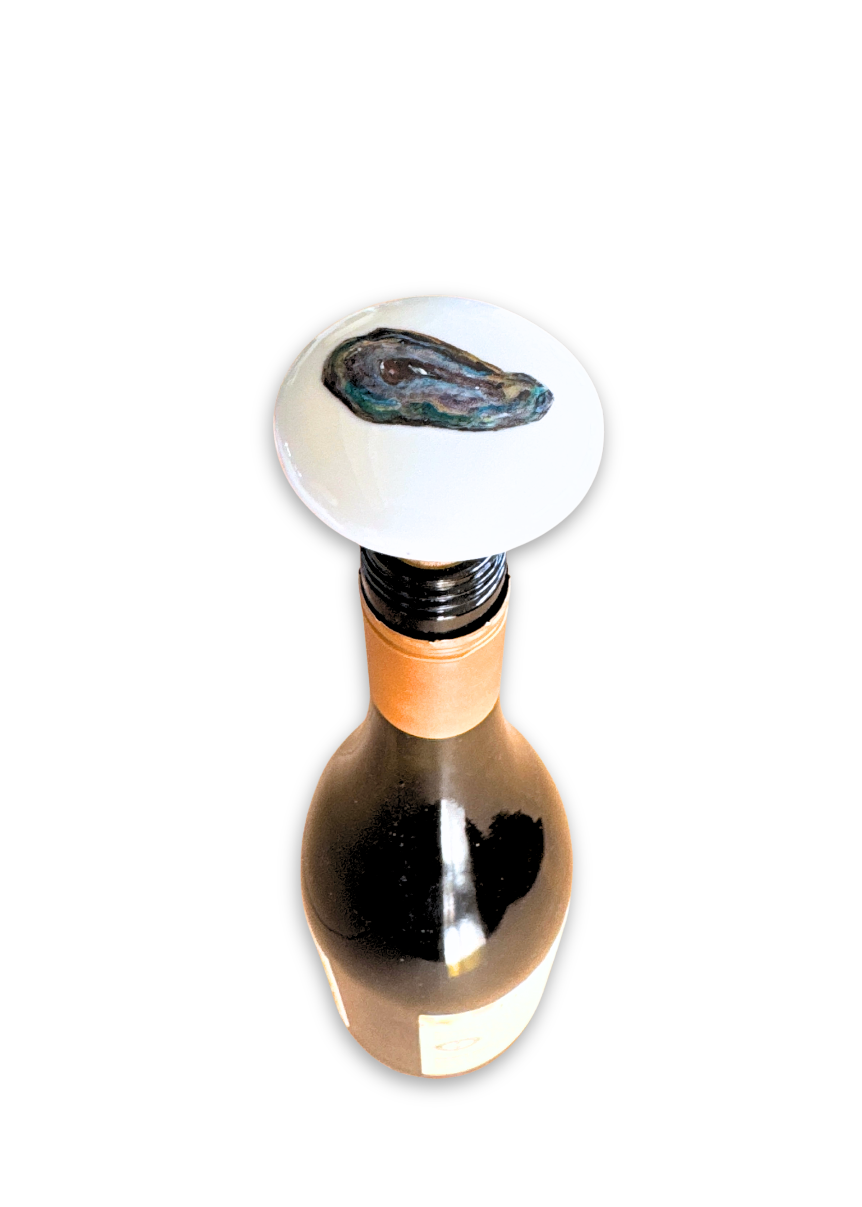 Oyster Porcelain Ceramic Wine Cork Stopper Barware