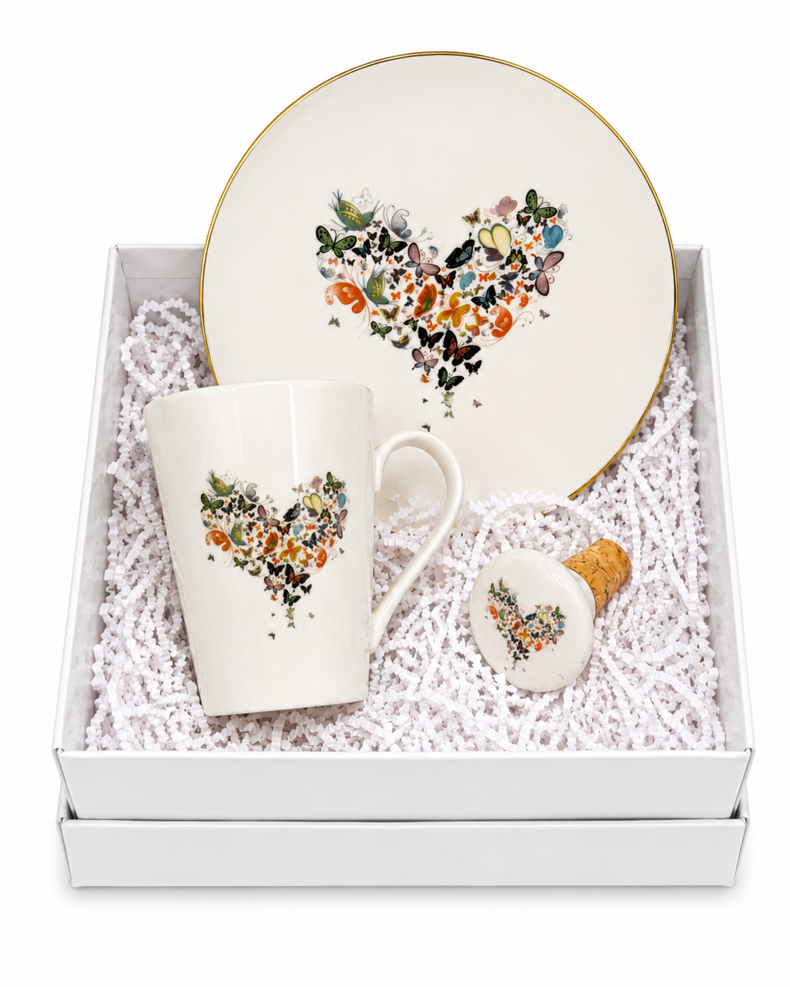 Bridal Heart of Butterflies Gift Bundle