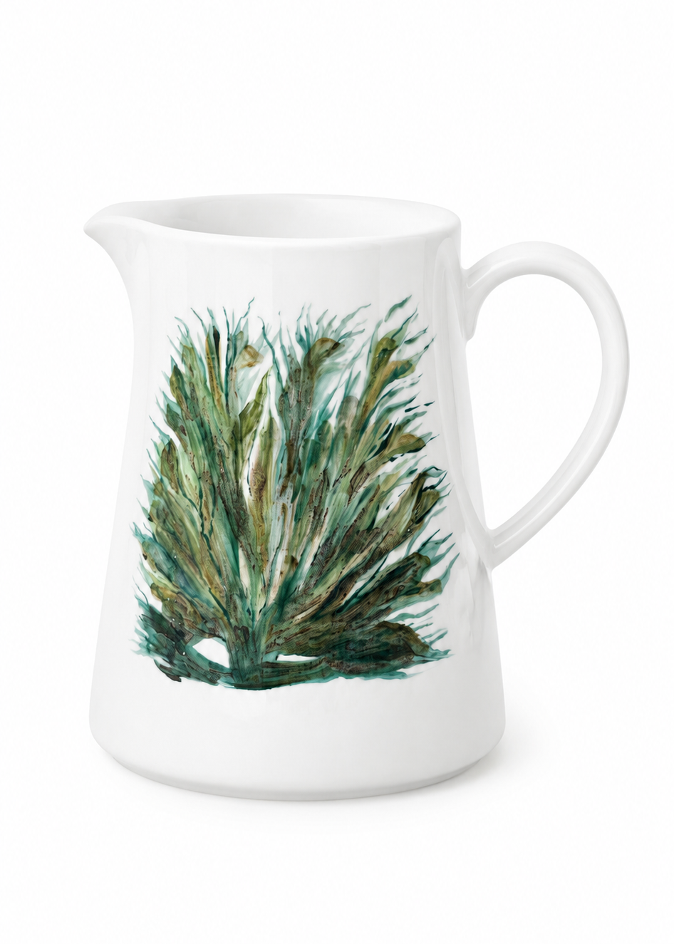 Coastal Sea Oats Porcelain Pitcher