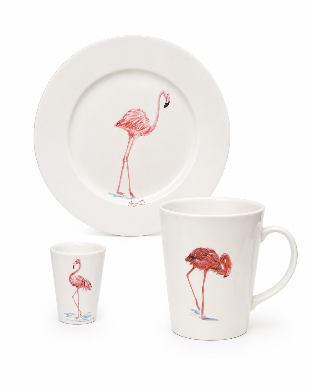Hostess Coastal Flamingo Gift Bundle