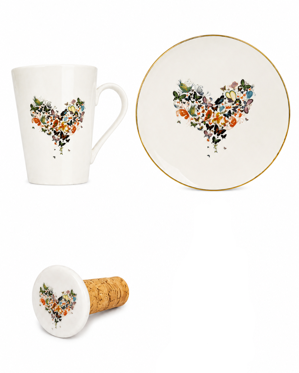 Bridal Heart of Butterflies Gift Bundle