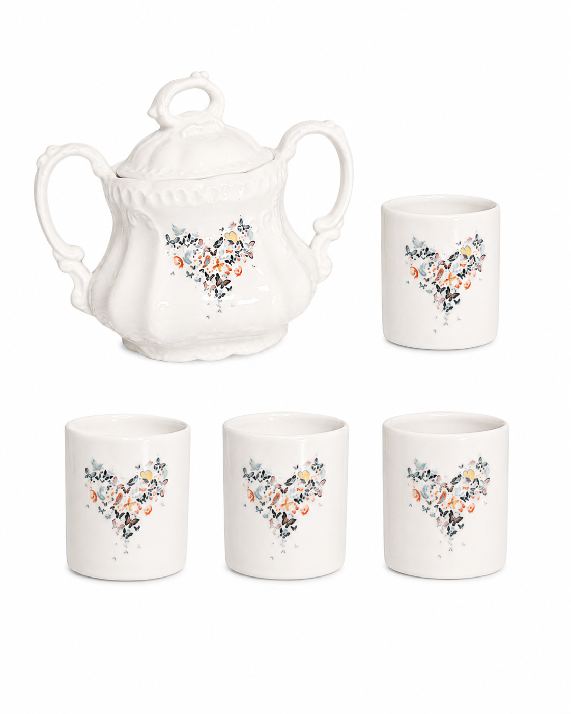 Bridal Heart of Butterflies Gift Bundle