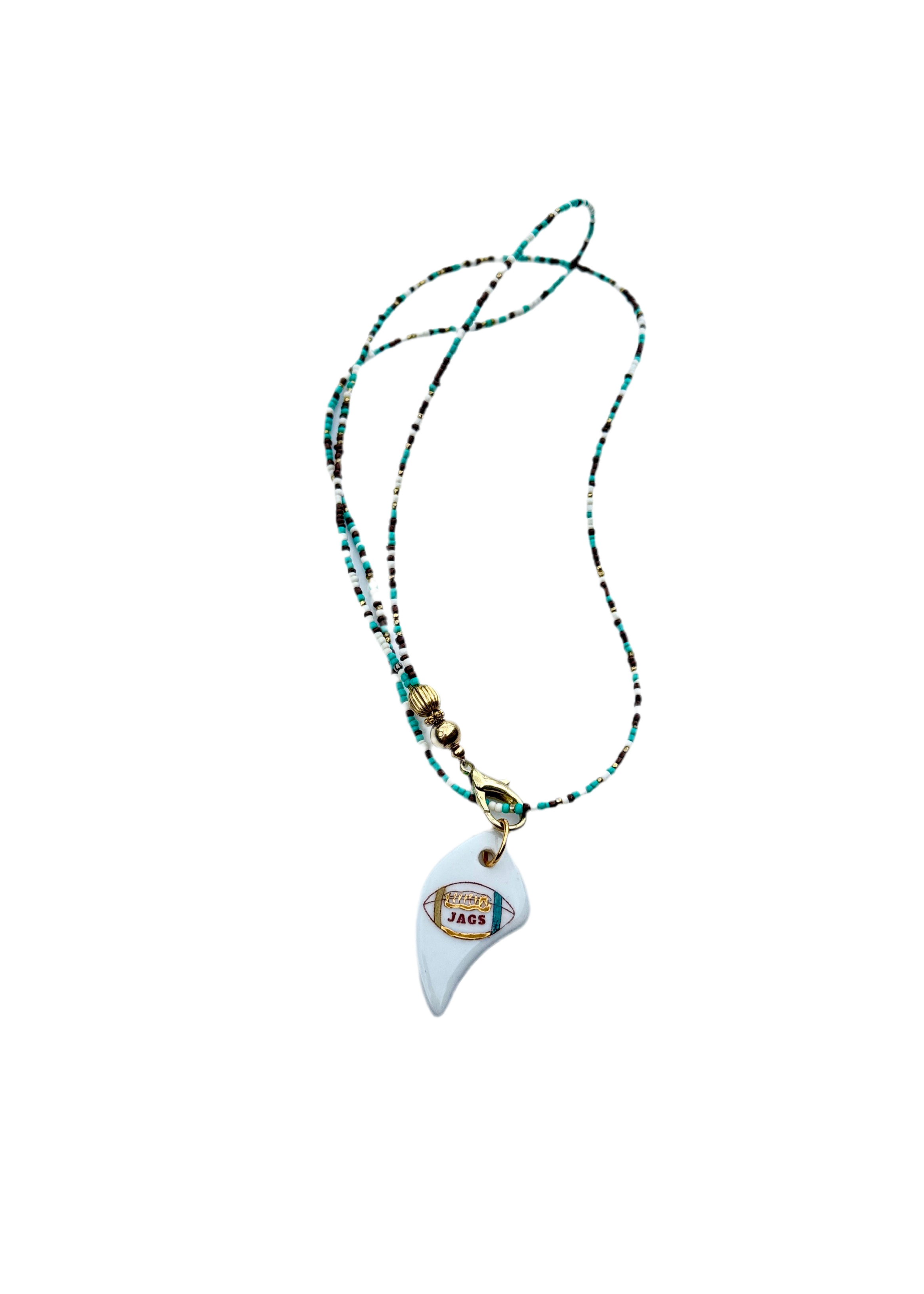 Jaguar Game Day Double Wrap Necklace – Mascot Jewelry