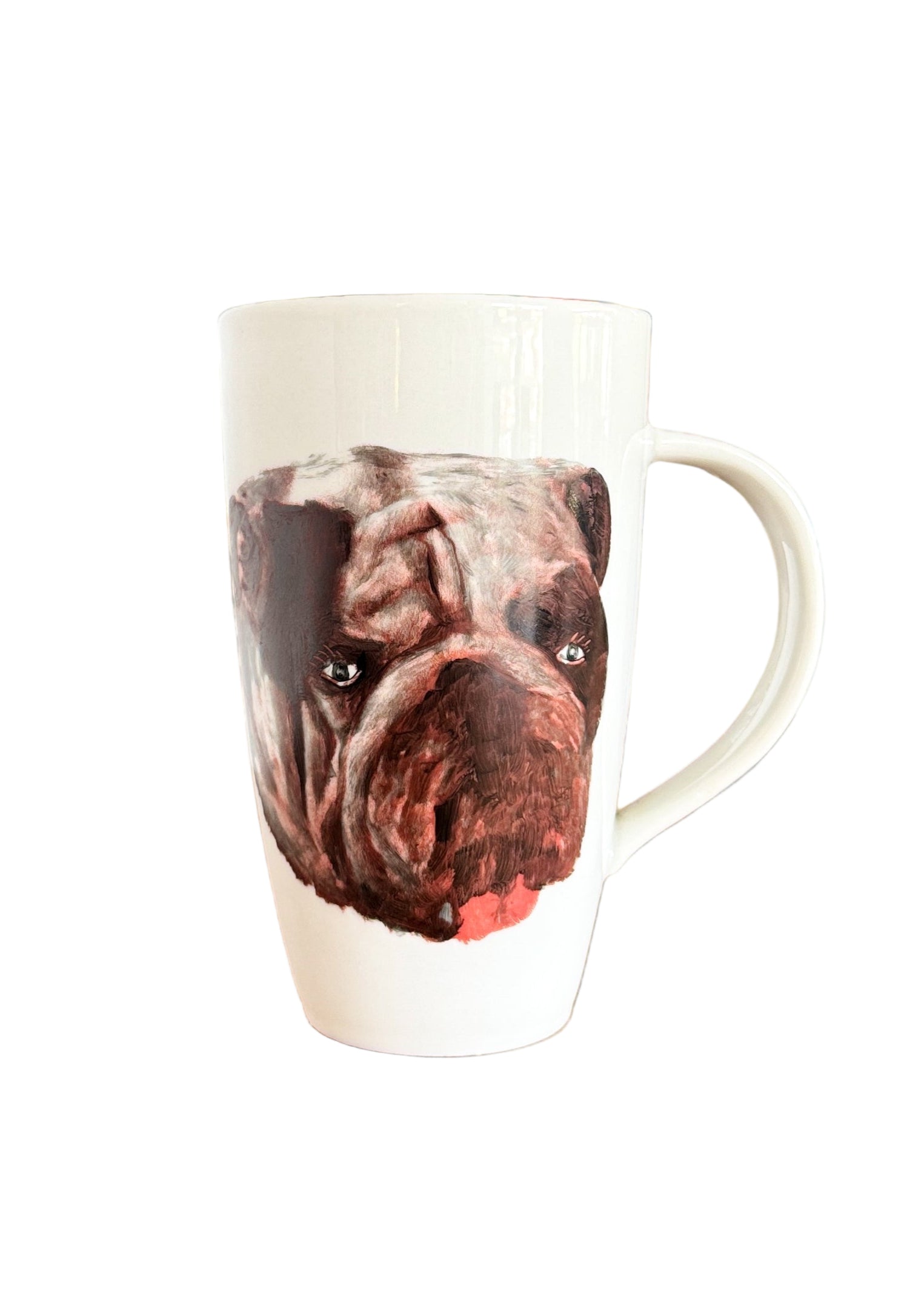 Bulldog Mug Mascot Coffee Cup College Football Decor