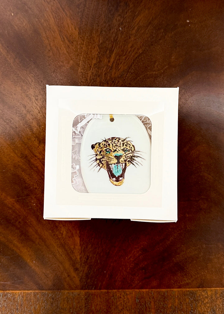 NFL Jaguar Face Flat Ornament