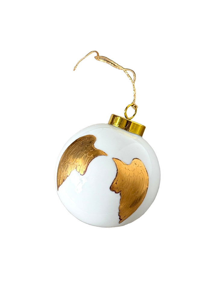 Angel Wings Ball Ornament
