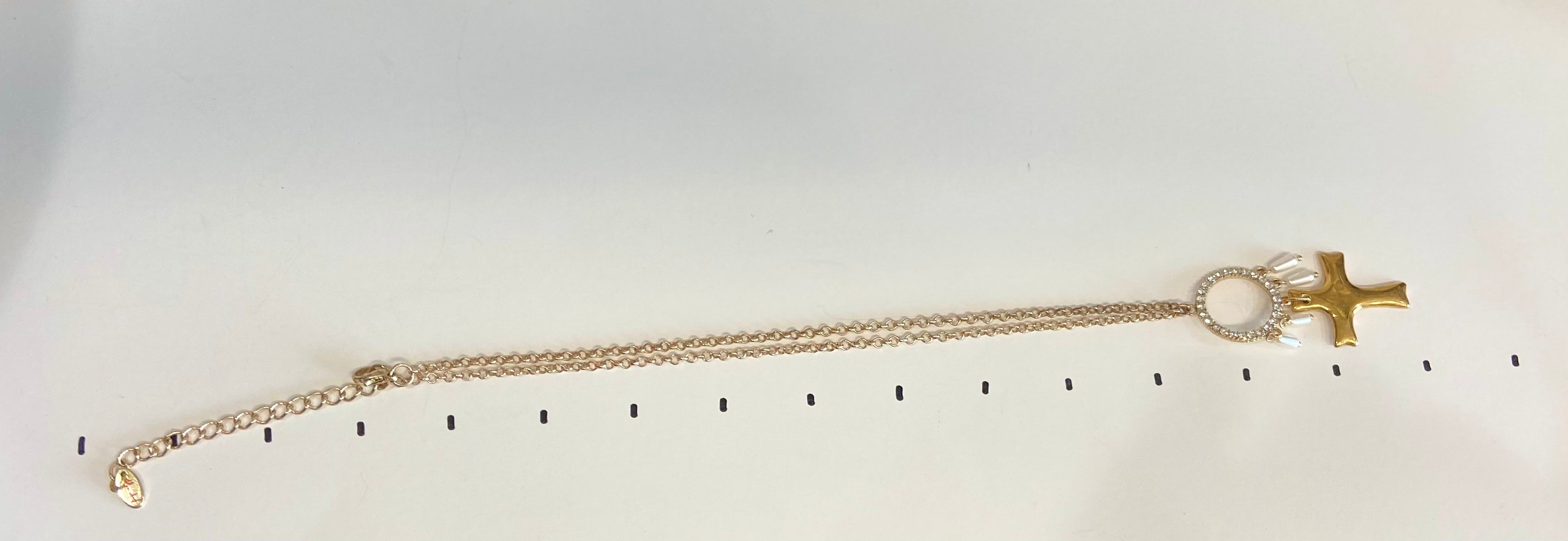 Cross Necklace Gold Chain Charms