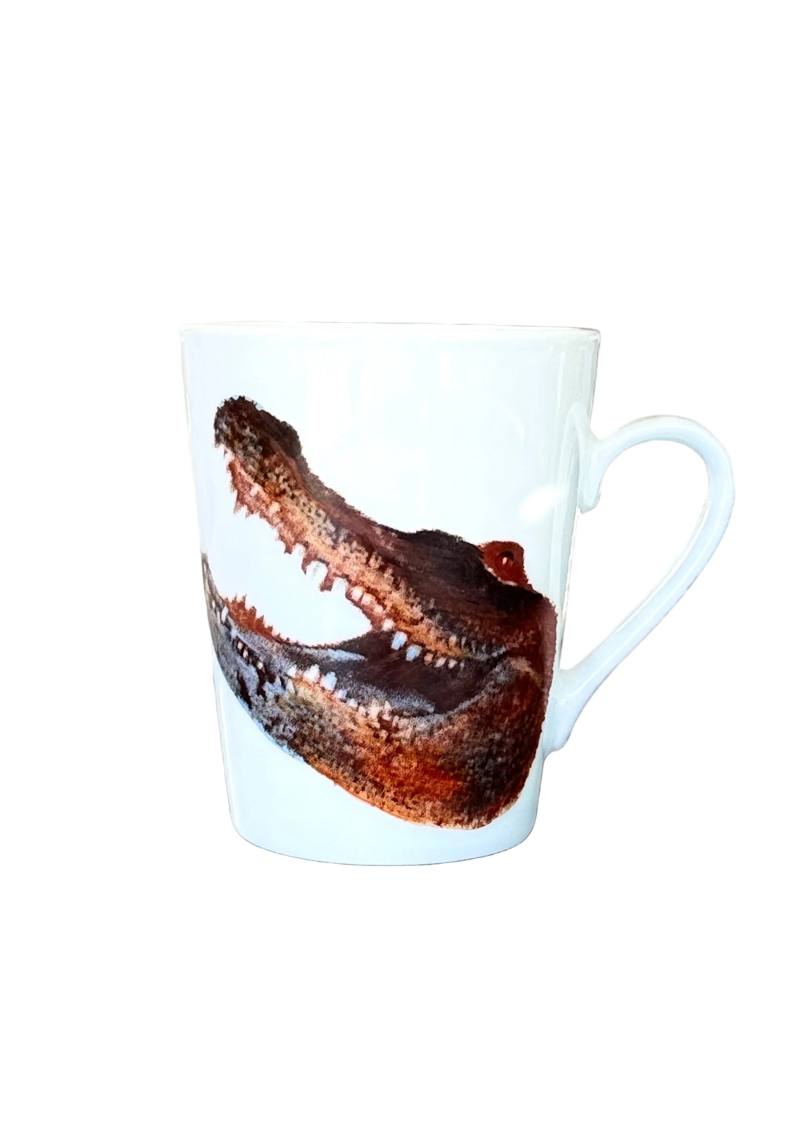 Florida Gator Hand Painted Porcelain Mug