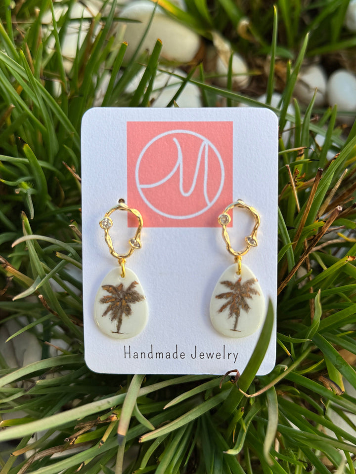 Palm Tree Earrings