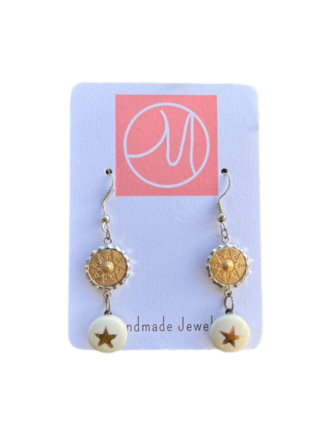 Starfish Earrings Gold Beach Lover Jewelry