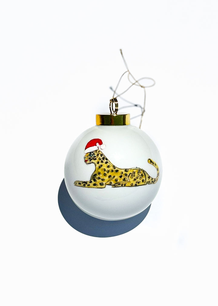 Jaguar Round Ornament