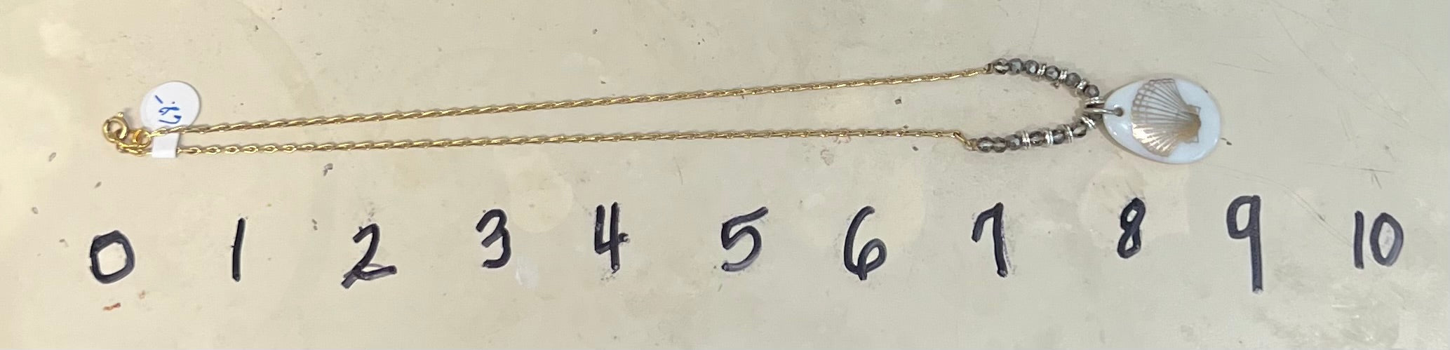 Gold Shell Necklace