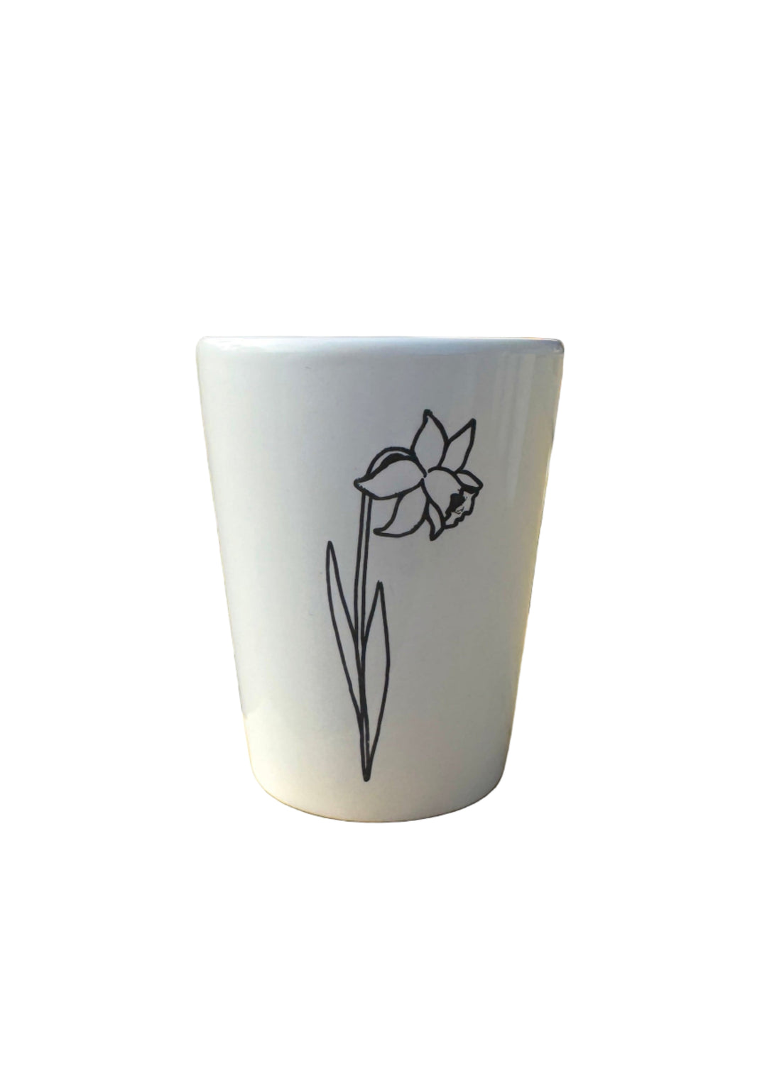 Shot Glass March Birth Flower