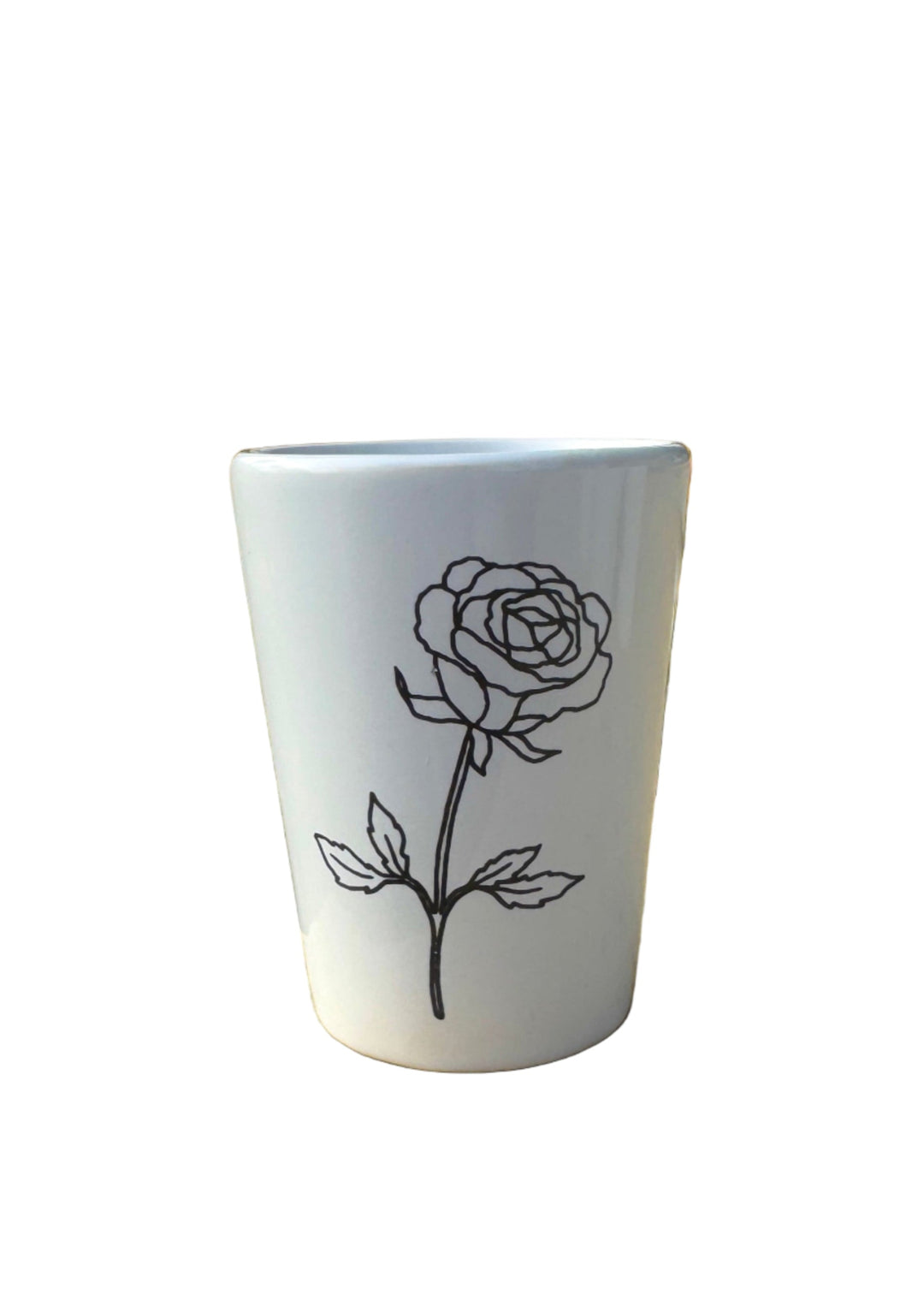 Shot Glass June Birth Flower