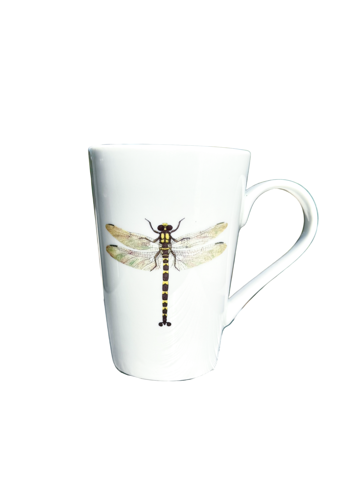 Dragonfly Porcelain Mug Coffee Tea