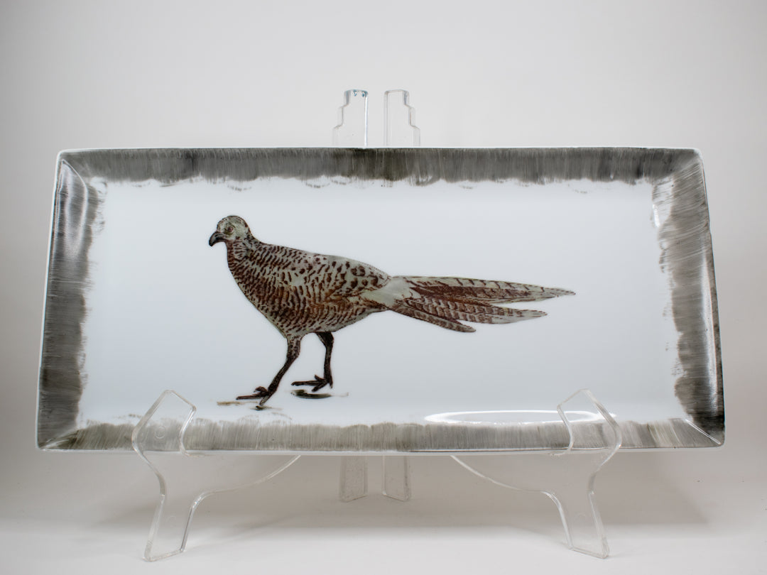 Rectangular Pheasant Platter