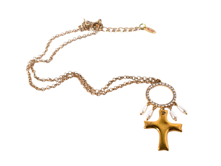 Gold Cross Necklace