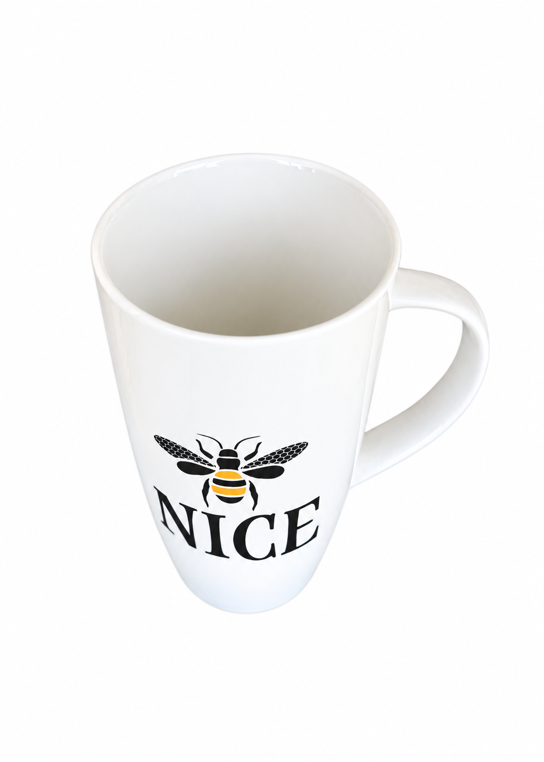 Hand-Painted Nice Bee Porcelain Coffee Mug