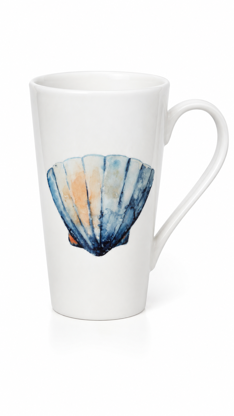 Coastal Seashell Porcelain Mug