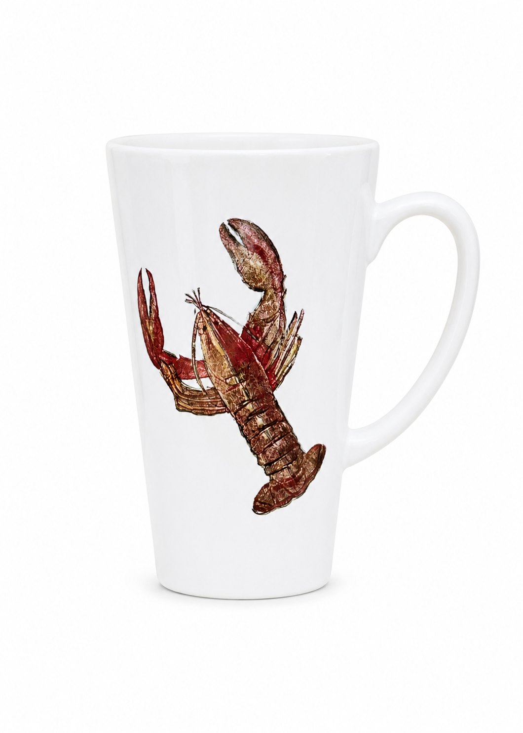 Coastal Lobster Porcelain Coffee and Tea Mug
