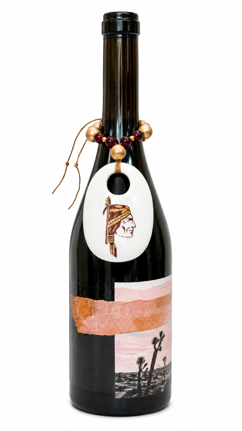 Personalized Porcelain Birthday Bottle Tag