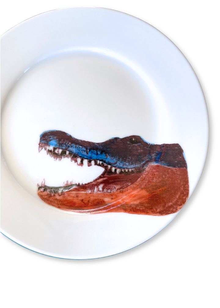 Florida Gator Game Day Porcelain 8" Serving Plate