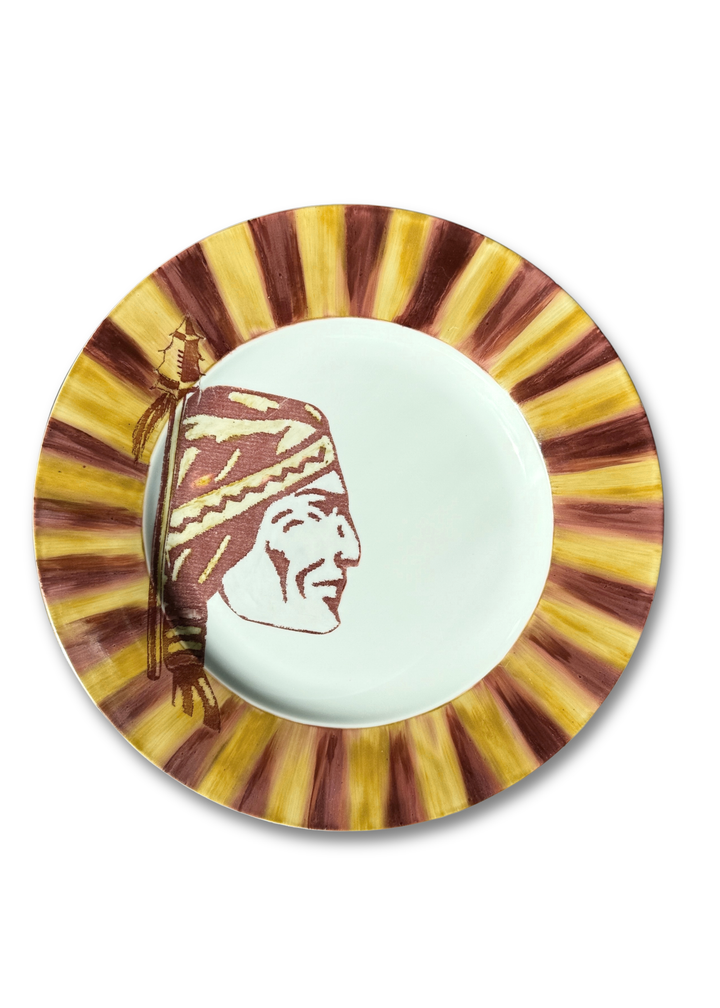FSU Seminoles Game Day Round Serving Platter