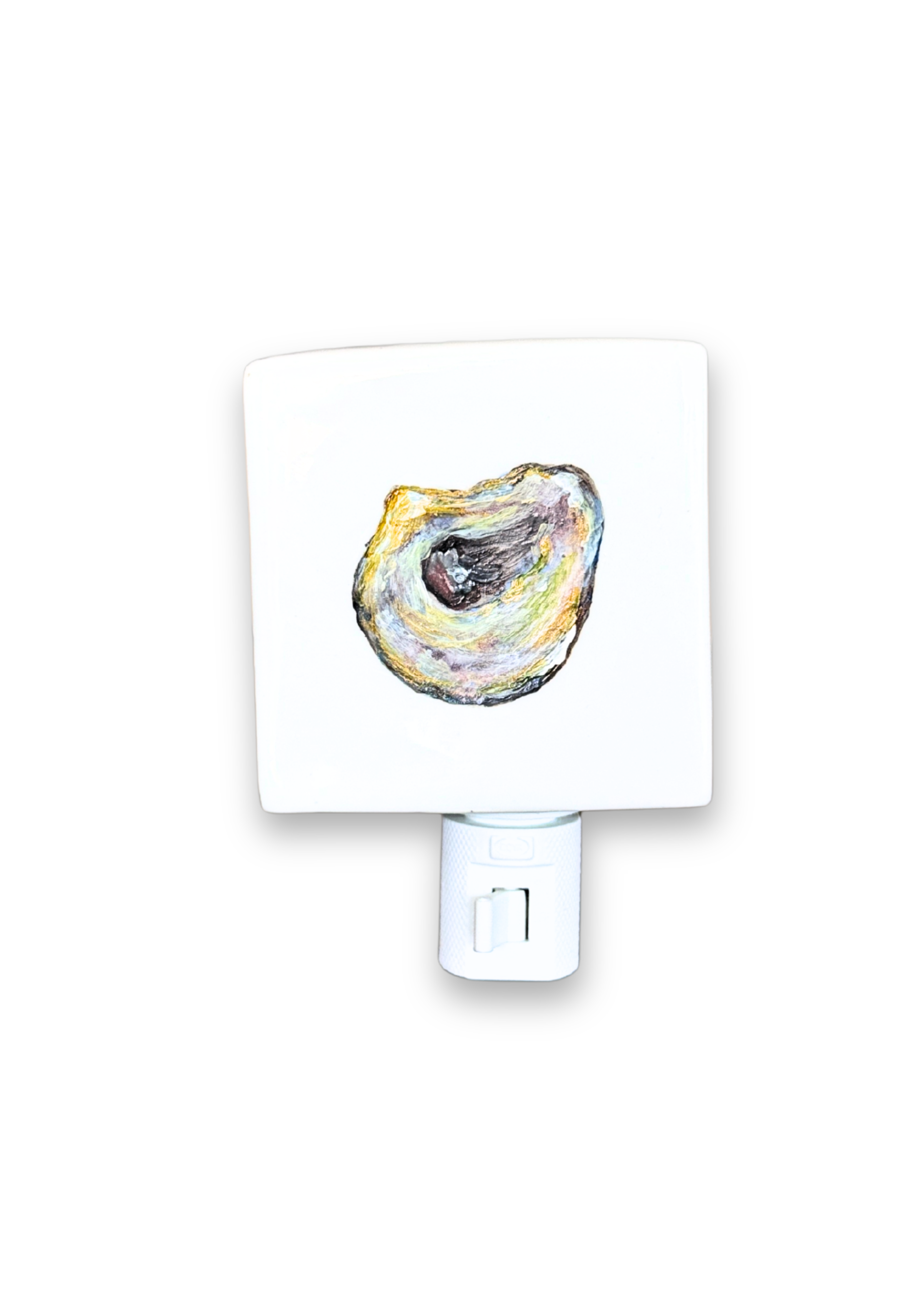 Oyster Shell Porcelain Night Light
