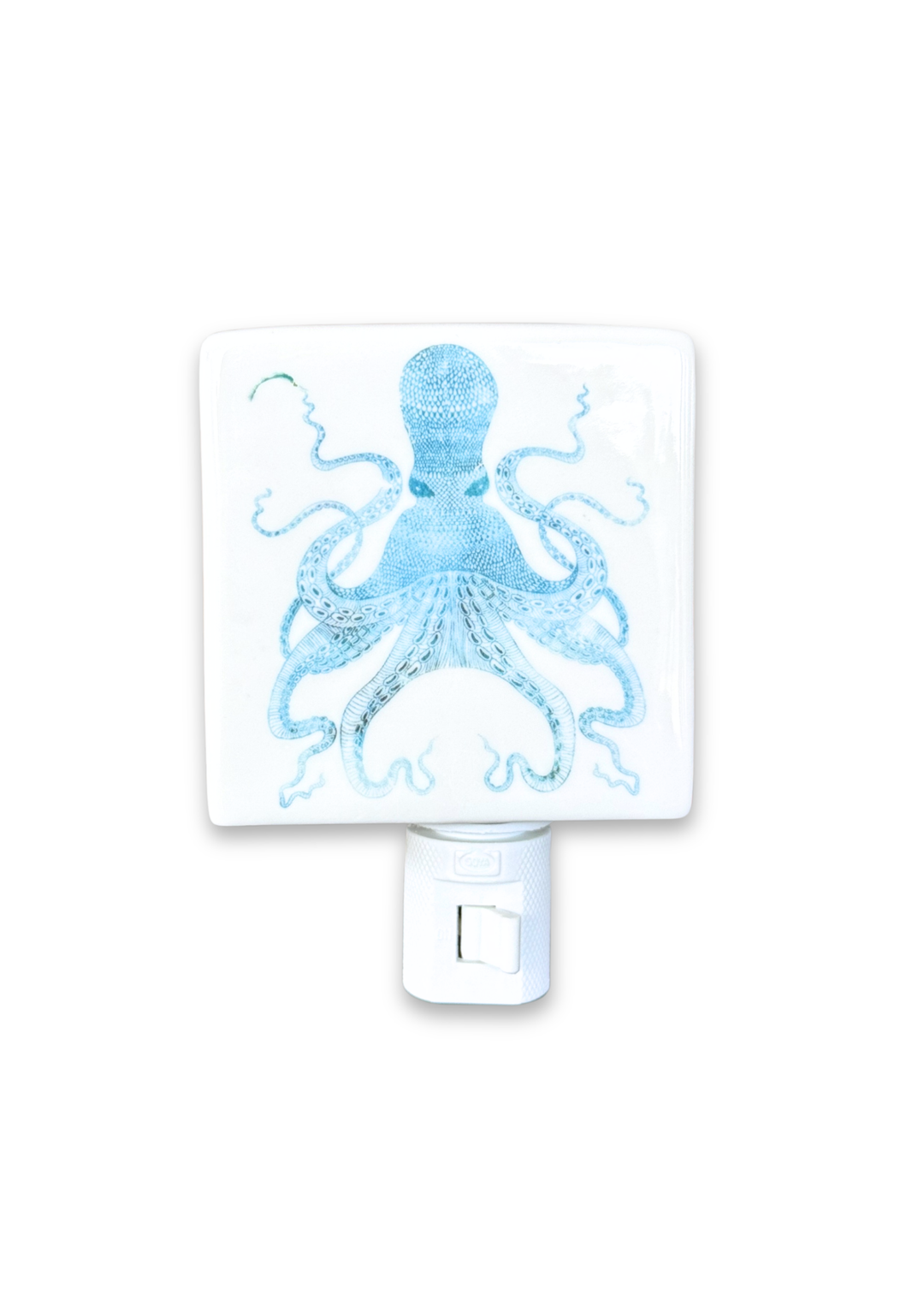 Coastal Octopus Porcelain Nightlight