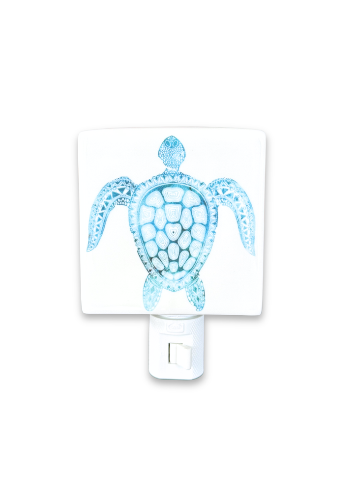 Sea Turtle Porcelain Nightlight