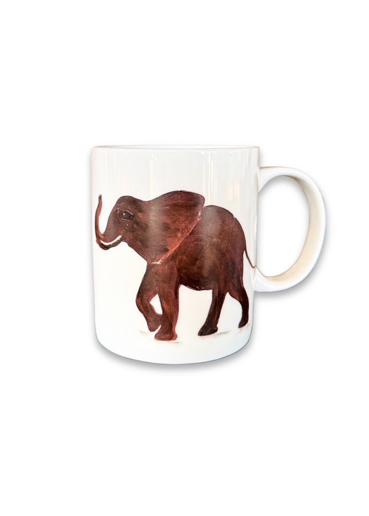 Alabama Elephant Mini Porcelain Mug