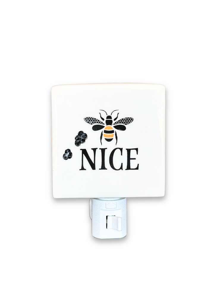 Bee Nice Porcelain Night Light