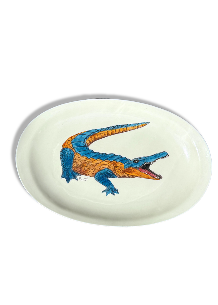 Florida Gator Oval Game Day Platter
