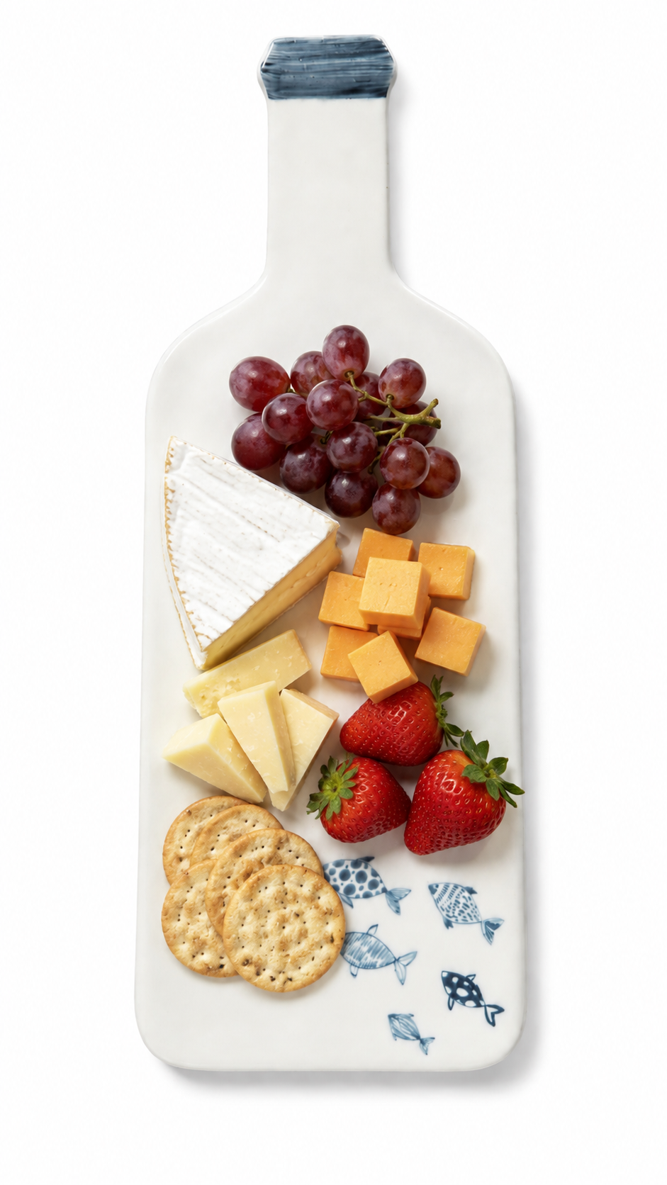 Coastal Fish Porcelain Cheese Board